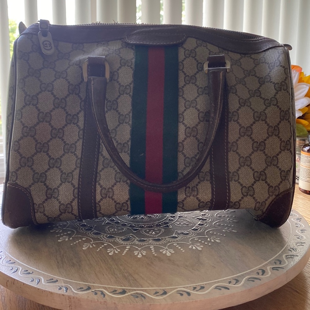 Vintage Gucci satchel